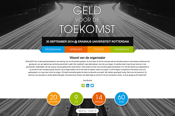 website Geld voor de Toekomst